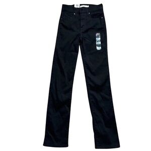Levi’s 724 High Rise Black Straight Jeans
